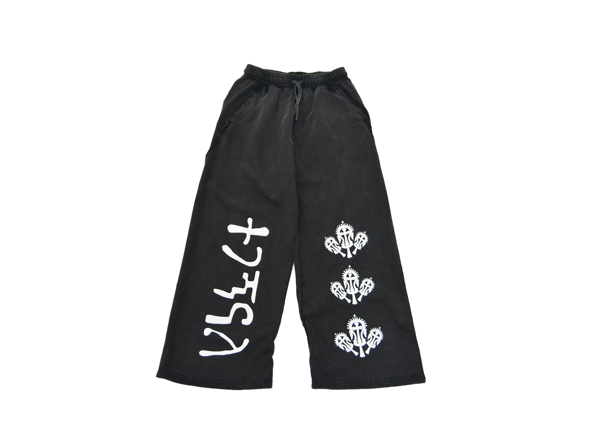 FOUND BLACK SWEATS